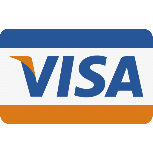 Visa credit card payment accepted